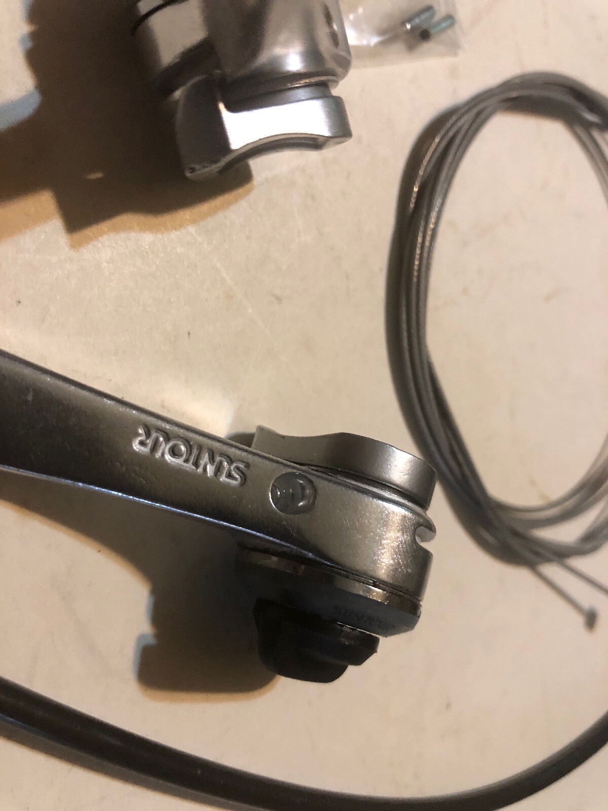 Suntour 6sp Accushift Shifters SL3040BS Indexed Downtube Lever