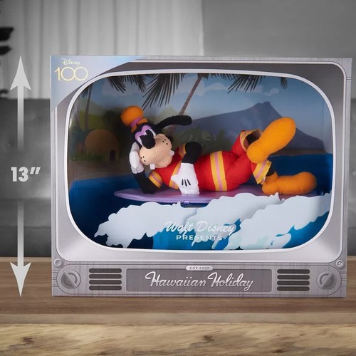 Disney100 Years of Wonder Walt Disney Presents “Hawaiian Holiday” Goofy Plush - Picture 3 of 6