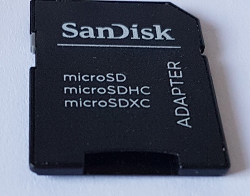 Memory Card Adapter ~ SD to MicroSD / MicroSDHC / MicroSDXC ~ SanDisk - Picture 5 of 7