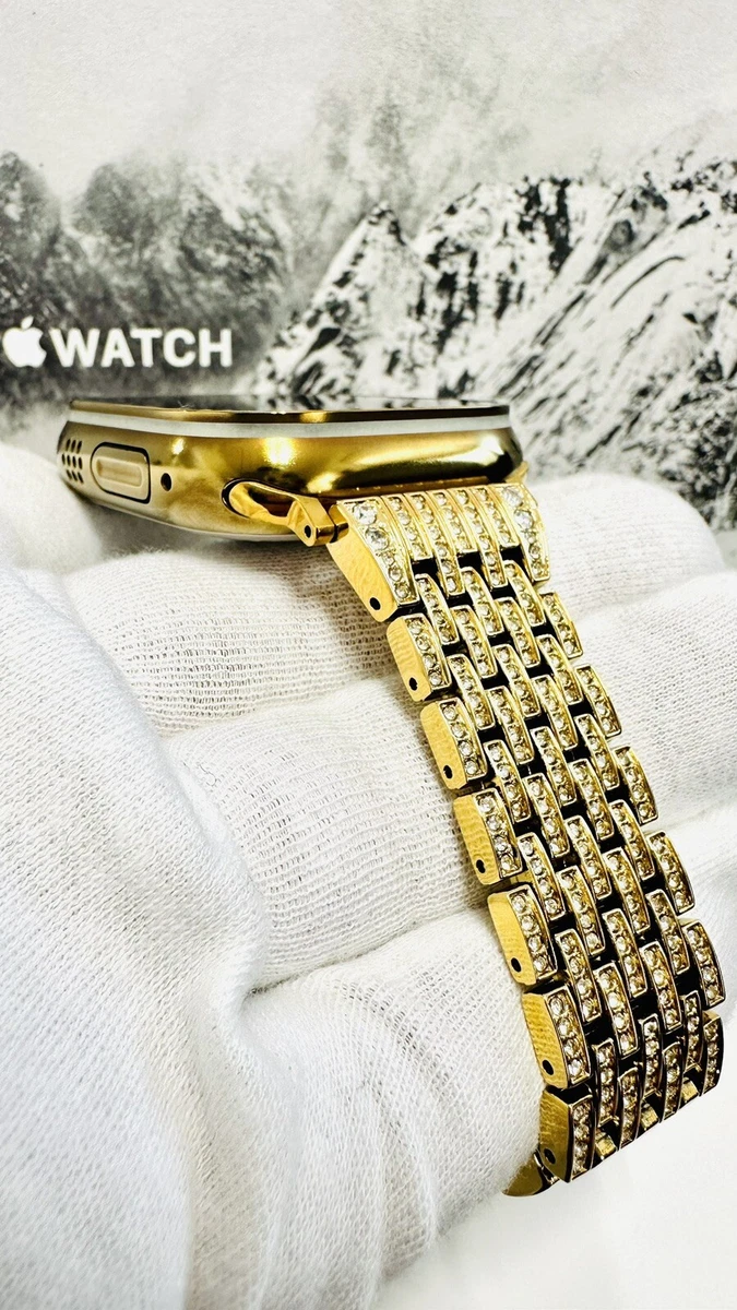 Gold tone shop apple watch