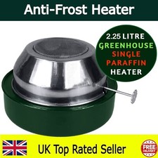 Small Paraffin Cold Frame Heater Greenhouse Garden Anti Frost Plant Soil Warmer