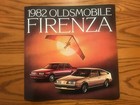 1982 Oldsmobile Sales Brochure - Firenza incl. SX Coupe & LX Sedan - 12 pages — photo 1