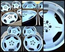 Mercedes Monoblock 19 Inch Deep Dish Rims Wheels Set4 New Fit S500 S430 S320 Amg