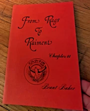 FROM RAGS TO RAIMENT CHAPTER 11 BRENT BAKER