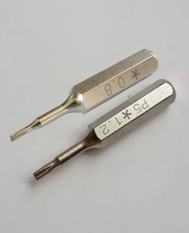 P2 P5 Pentalobe Screwdriver Bits for iPhone 7 XS MacBook A1398 Air 1370 1.2 0.8 - Image 3 of 4