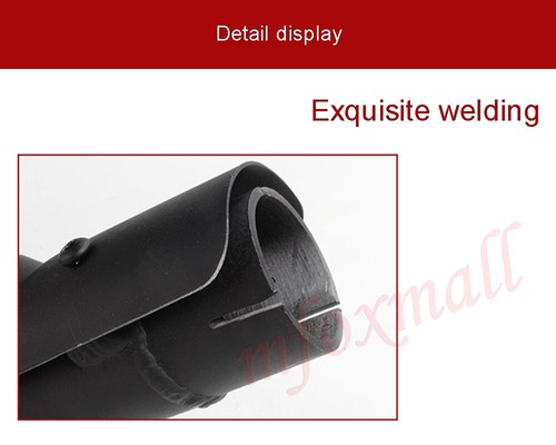 Universal Motorcycle Motorbike Three Outlet Tail Exhaust Pipe Muffler Accessory - Picture 6 of 7