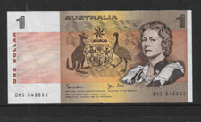 1982 $1 General Prefix Johnston / Stone Serial # DKS848883