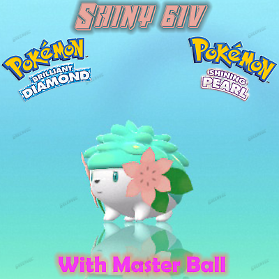 SHINY SHAYMIN in Pokemon Brilliant Diamond! (+ Sky forme