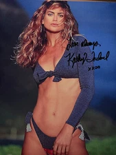 Kathy Ireland Original Signed -Beautiful 8.5 x 11• COA included
