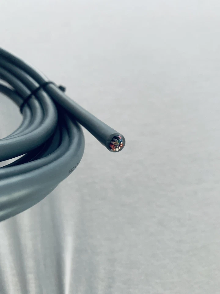 10ft ~ DB15 2 Rows D-SUB 15 Pin RS232 Male Female Shielded Cable Wire Open End - Image 4 of 4