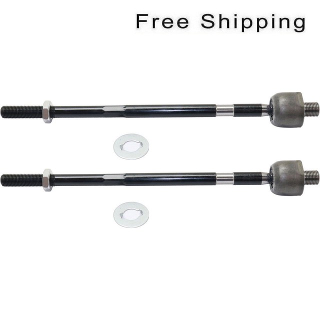 Front Set of 2 LH & RH Side Inner Tie Rod End Fits Mitsubishi Outlander
