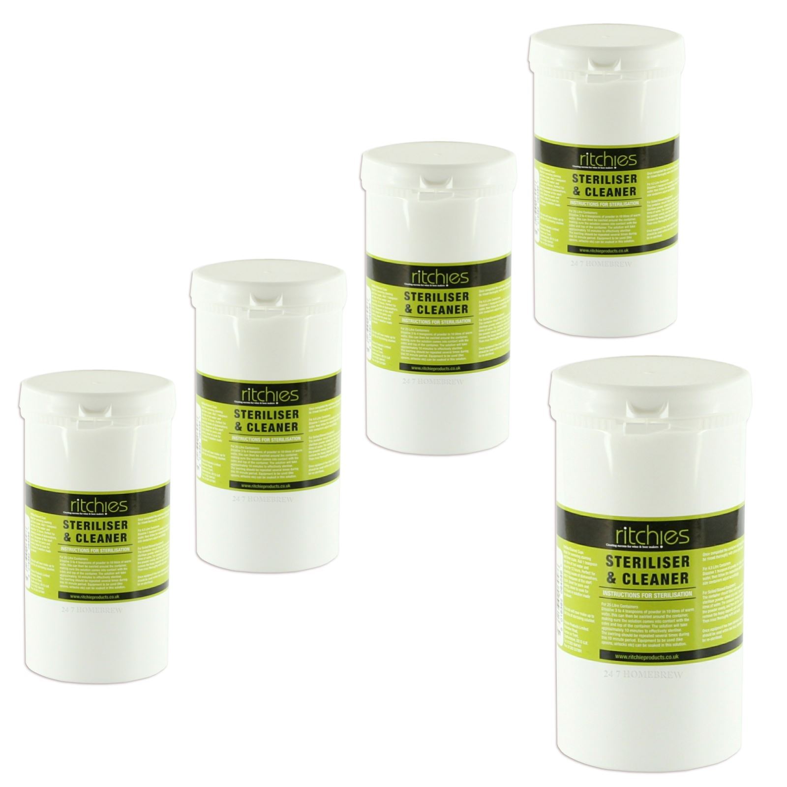 5x Ritchies Steriliser Cleaner 500g