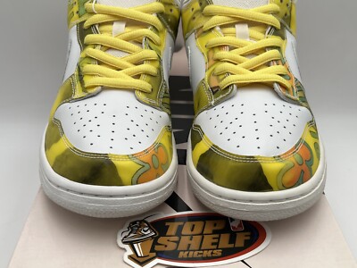 New Nike Dunk Low SB De La Soul 2005 Size 11 Rare Authentic White