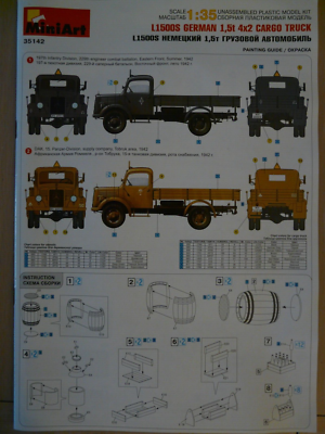 Maquette MINIART cargo truck - Modélisme