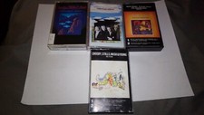 Crosby Stills and Nash 4 Cassette Lot:American Dream,Daylight Again,So Far,Repla
