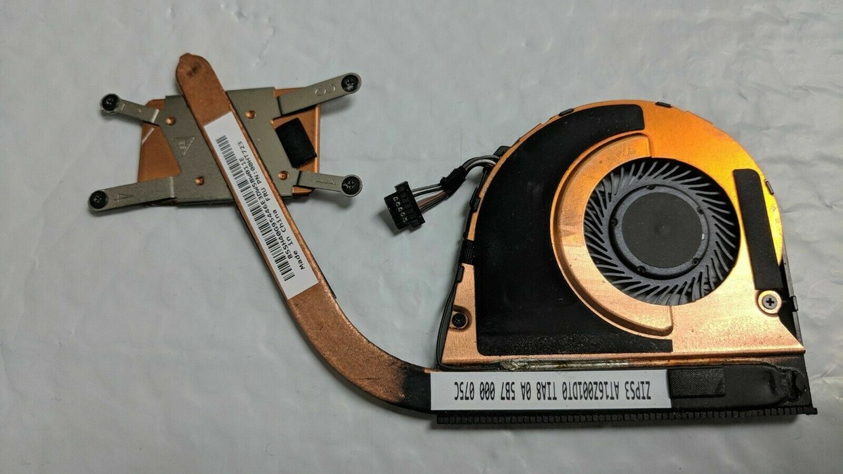 Qiilu Ventilateur de Refroidissement CPU 4 Broches Dissipation