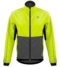 Men's USA Softshell Cycling Jacket | Quality Cold Weather Biking Coat | USA Made