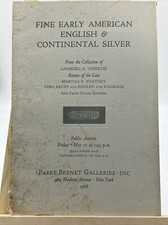 Parke-Bernet Catalog: Lansdell Christie/ Martha Whitney/ Vera Krupp -Priced-1968