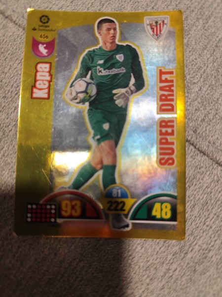 Cromo Card SUPER DRAFT Panini Adrenalyn XL La Liga 2017 2018 17 18