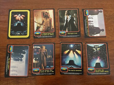 1978 Close Encounters of the Third Kind Trading Cards - Lot of 8