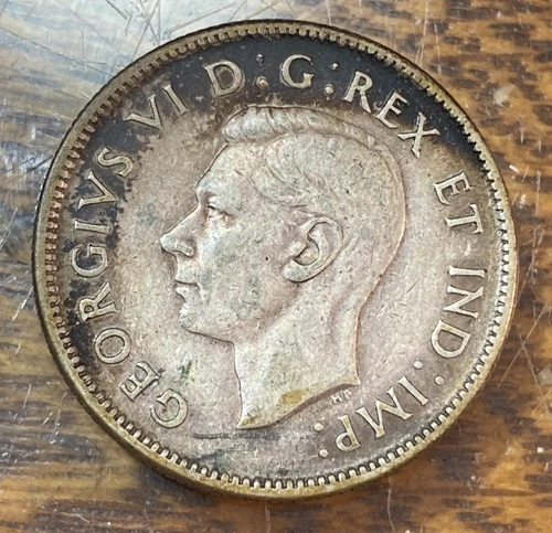 1942 Canada 25 Cents Nice Super Original Choice XF CHRC