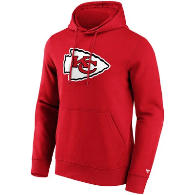 NFL Hoody Kansas City Chiefs rot Logo Primary Graphic Sweater Kaputzenpullover