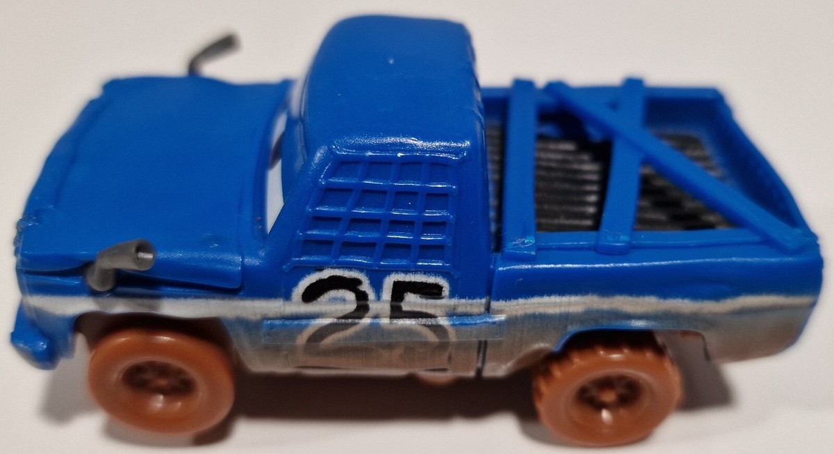 Disney Pixar Cars BROADSIDE #25 CRASHER CRAZY 8 RACER MATTEL