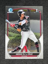 2023 Bowman Abdias De La Cruz 1st Chrome Prospect BCP-34