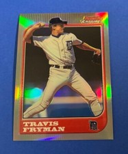 1997 Bowman Chrome #81 Travis Fryman Refractor Parallel - Detroit Tigers Great !