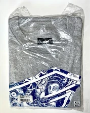 Famous Stars And Straps Hawaiian Tattoo Shirt NWT 2XL Travis Barker Blink 182