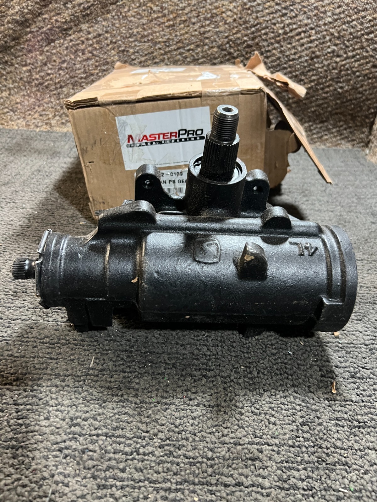 MasterPro Steering Gear Box 5020109 Reman PS Gear Heavy Duty Black Museo Experimental el Eco