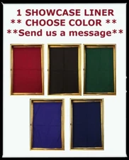 1 Quality Deluxe Showcase Liners Cotton Lightweight 23x34 Show Travel Display 