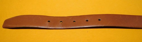 CINTURÓN REVERSIBLE COLE HAAN NEGRO/MARRÓN CLARO CUERO GENUINO TALLA 32/80cm.. - Imagen 4 de 5
