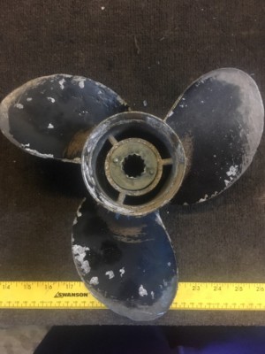 MP7590 MERCURY ALUMINUM PROPELLER 10.5X13P 13 SPLINE 