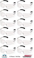 144 ZTEK S2510S CLEAR Lens Protective Safety Glasses Sport Work Eyewear ANSI Z87