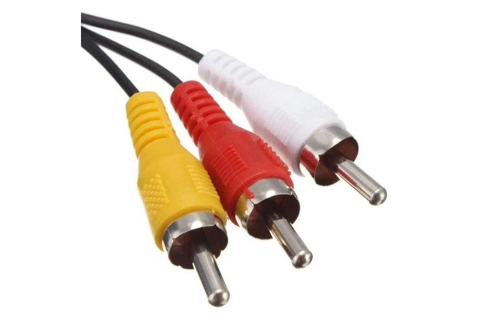 TechFlo TV AV RCA Audio Video Cable Lead Cord for PlayStation 1 2 3 PS1 PS2 PS3 - image 4 of 4