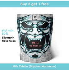 Milk Thistle Extract | 80% Silymarin Flavonoids | Buy 2 Get 1 Free!