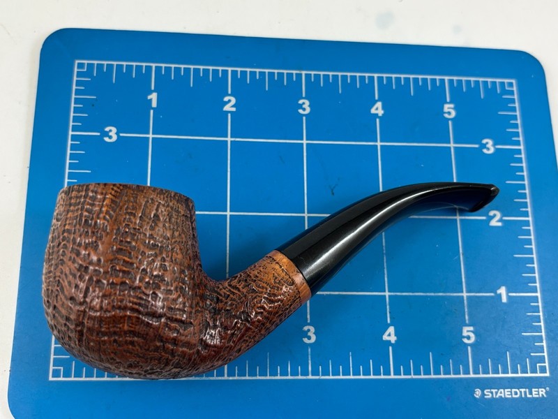 Judd's Very Nice Hand made Il Ceppo Tan Sandblast Briar Pipe