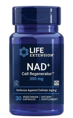 Life Extension Nad+ Cell Regenerator 300mg 30 Caps NEW Exp 6/2027 or Better