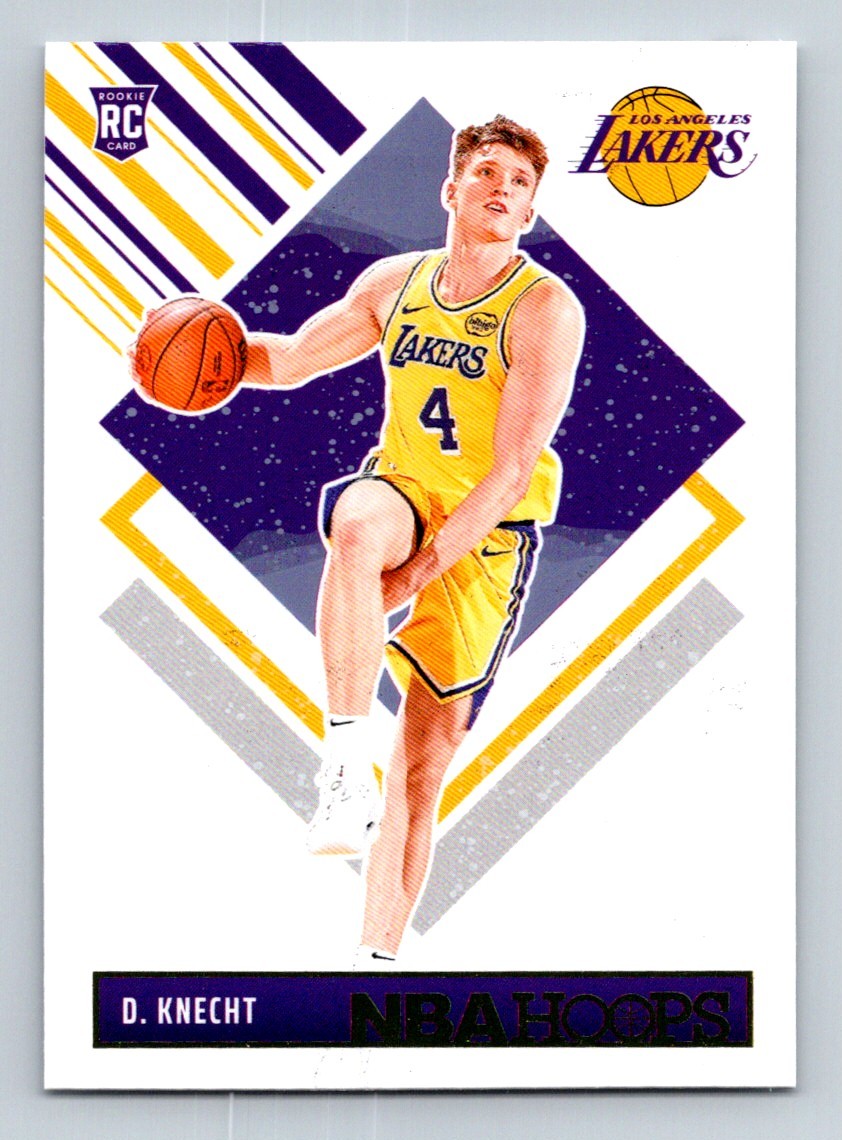 #294 Dalton Knecht 2024-25 Hoops Tribute Winter BASE ^ RC Lakers