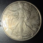 2005 American Silver Eagle 1 oz .999 Fine Silver Coin Toned