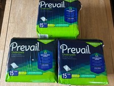 Prevail - Disposable Underpads - Large 23" X 36" - 3 Packs - 45 Count Total
