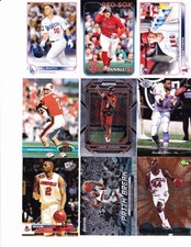 LOUISVILLE CARDINALS 9 CARD LOT - LAMAR JACKSON + DONOVAN MITCHELL + WILL SMITH