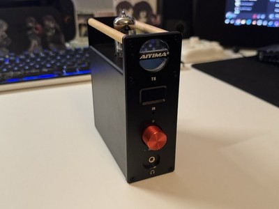 Aiyima Audio T8 63N Preamplifier Bluetooth 5.0 Hi-Fi Headphone Preamp