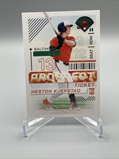 2024 Panini Prospect Edition Baseball Ticket #86 Heston Kjerstad, Baltimore Orio