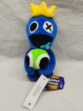 Original Rainbow Friends BLUE 7 inch Plush Holding Green NWT