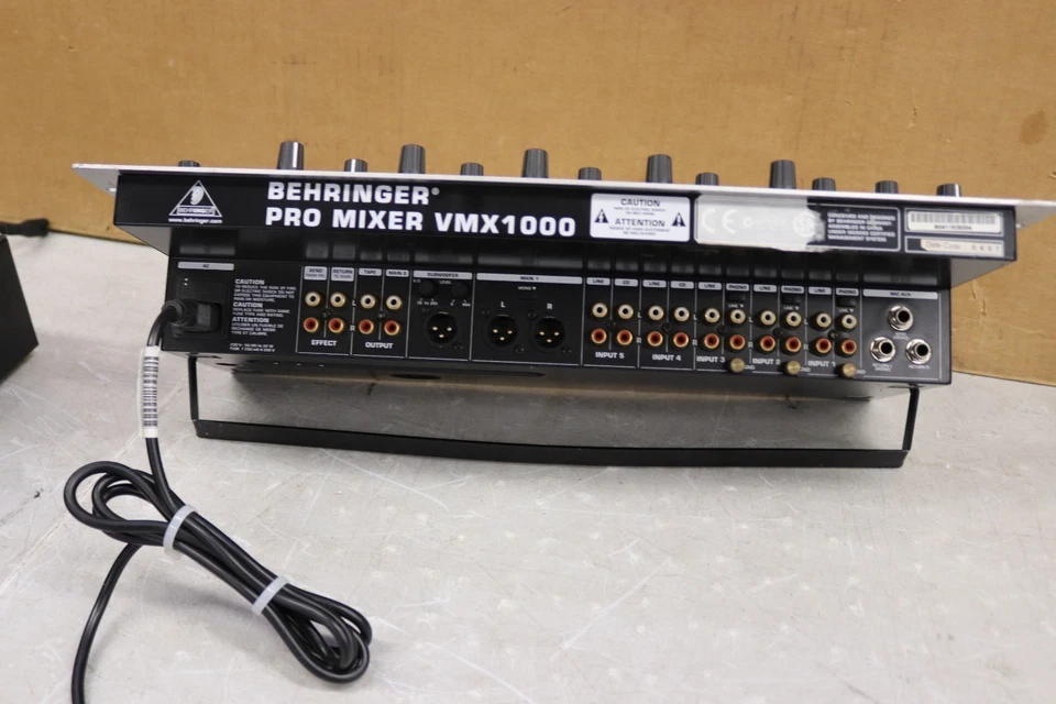 Behringer Pro Mixer VMX1000 7-Channel Rack-Mount DJ Mixer - Image 4 of 4