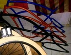 FRAME ONLY* motorized race bike custom board track Racer cruiser SCRATCHED* sale — photo 10