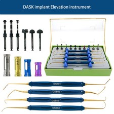 DASK Sinus Lift Kit Advanced Dental Implant Drills Stoppers Elevation Instrument