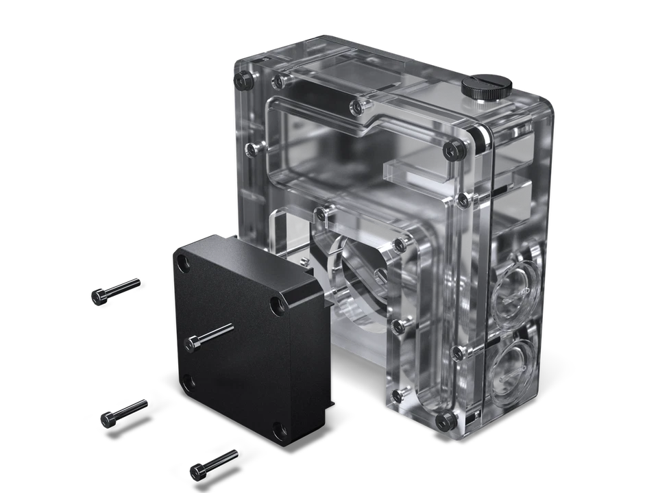 Phanteks Glacier EZ-Fit 120RES-DDC Body, Compact Reservoir for DDC Pump, - Image 3 of 4